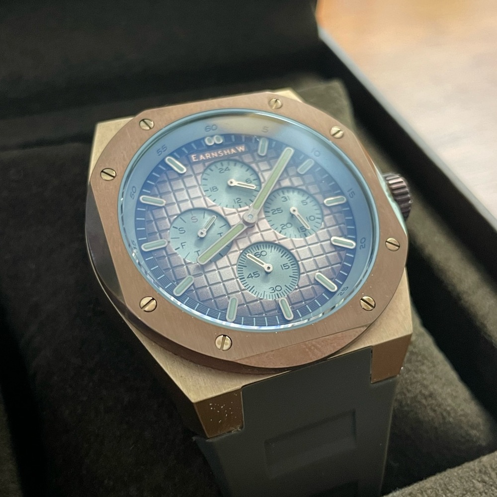 Thomas Earnshaw Bessemer Calendar Multifunction ‘Espresso’ Watch